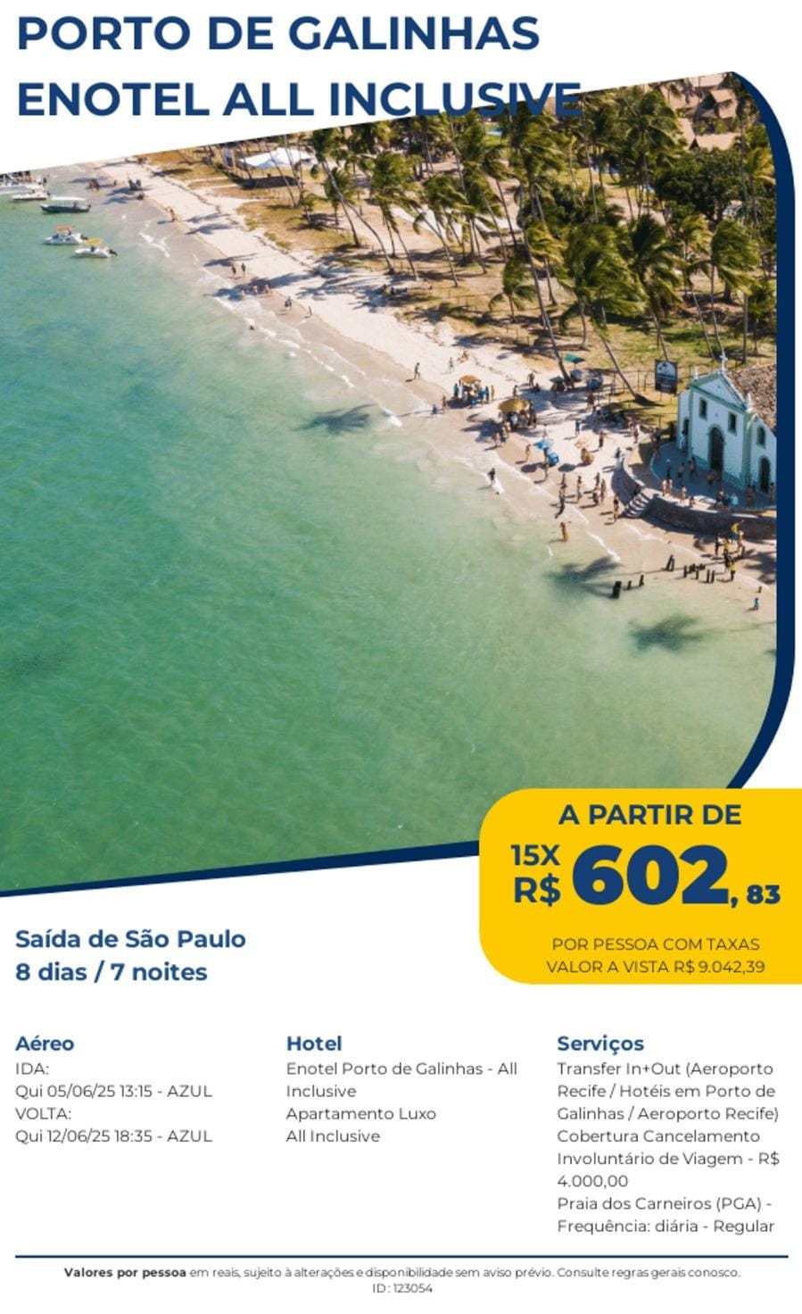 PORTO DE GALINHAS ENOTEL ALL INCLUSIVE