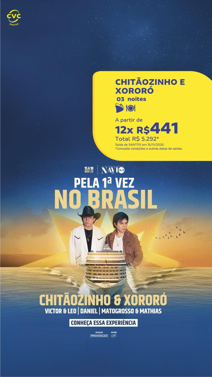 Navio do Chitãozinho e Xororó