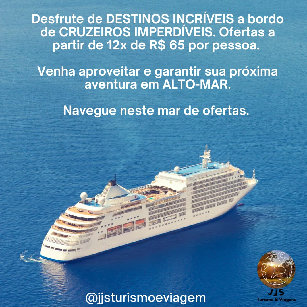 CRUZEIROS IMPERDIVEIS