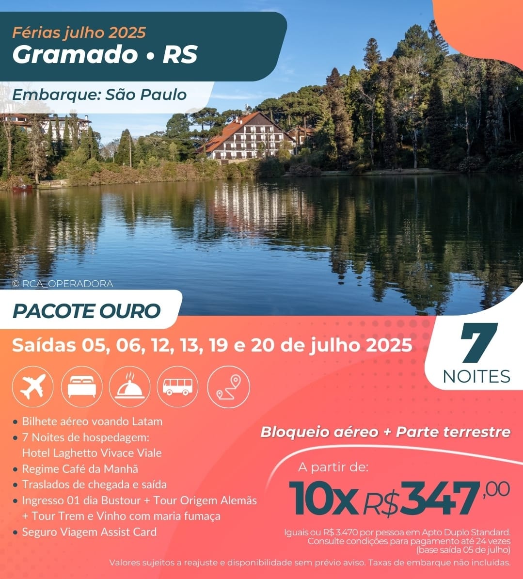 GRAMADO PACOTE OURO
