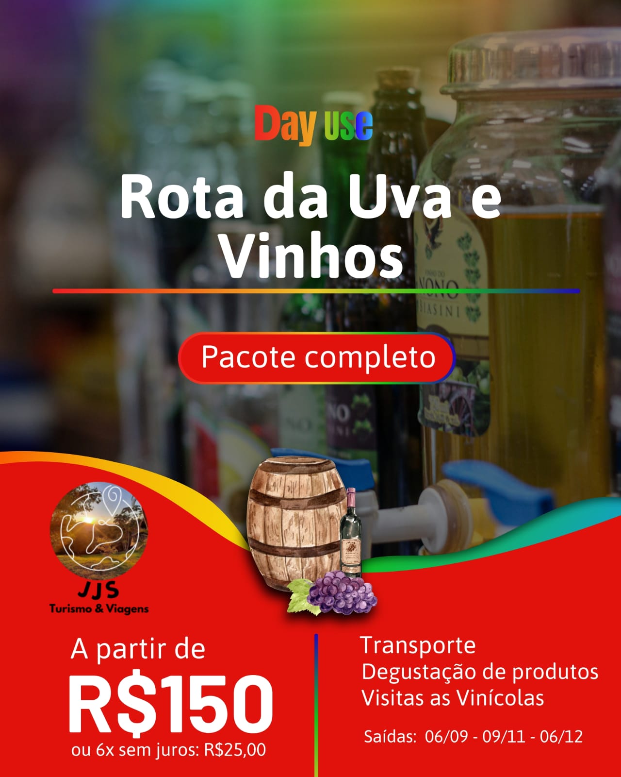 Rota do vinho e da Uva